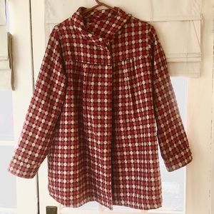 Vintage-look Swing Coat